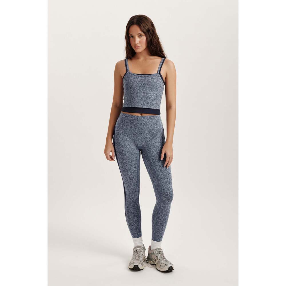 SET Active FORMCLOUD Set of 1 Strappy Tank and 1 Line Legging - Tether Blue XS